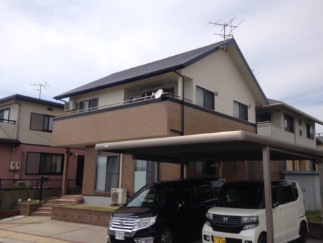 山口県山陽小野田市埴生S様邸 外壁屋根塗装工事